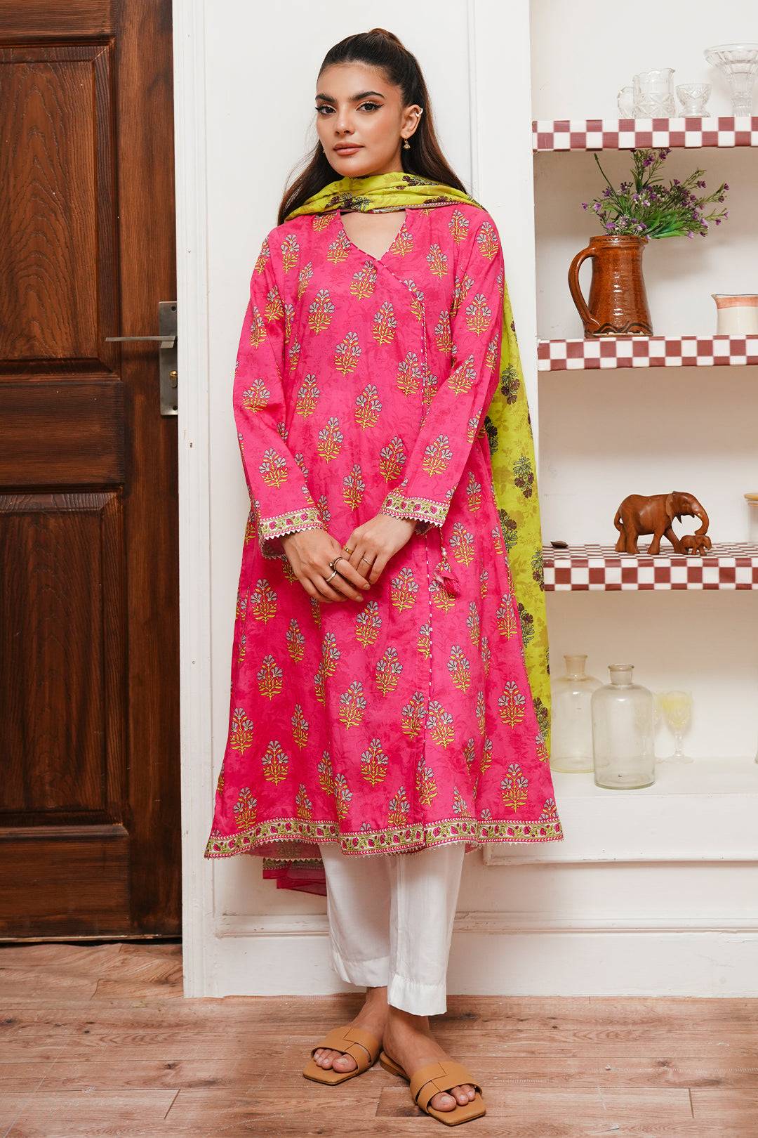 Zellbury | Summer Pret | Kurta Dupatta - 2066 by Maria Faisal - Registered Vendor of : Zellbury Women - type : Essential Pret - 100% original wedding dresses