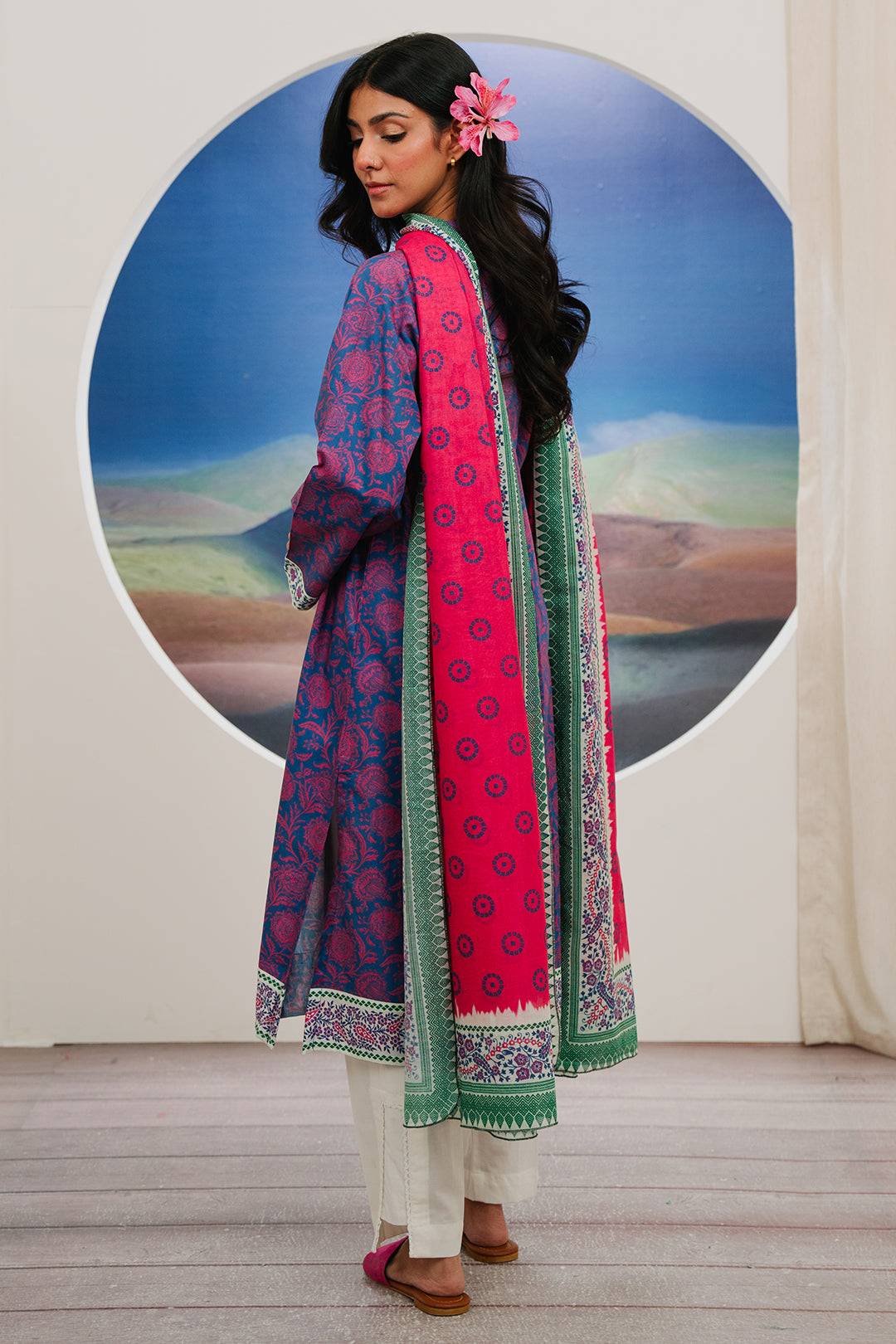 Zellbury | Summer Pret | Kurta Dupatta - 2068 by Maria Faisal - Registered Vendor of : Zellbury Women - type : Essential Pret - 100% original wedding dresses