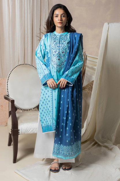 Zellbury | Summer Pret | Embroidered Kurta Dupatta - 2070 by Maria Faisal - Registered Vendor of : Zellbury Women - type : Essential Pret - 100% original wedding dresses