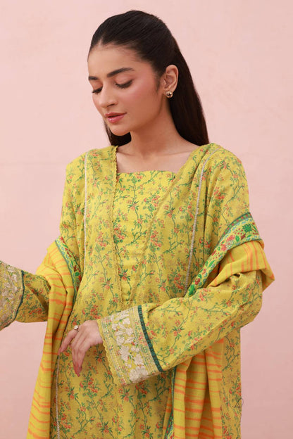 Zellbury | Summer Pret | Embroidered Kurta Dupatta - 2074 by Maria Faisal - Registered Vendor of : Zellbury Women - type : Essential Pret - 100% original wedding dresses