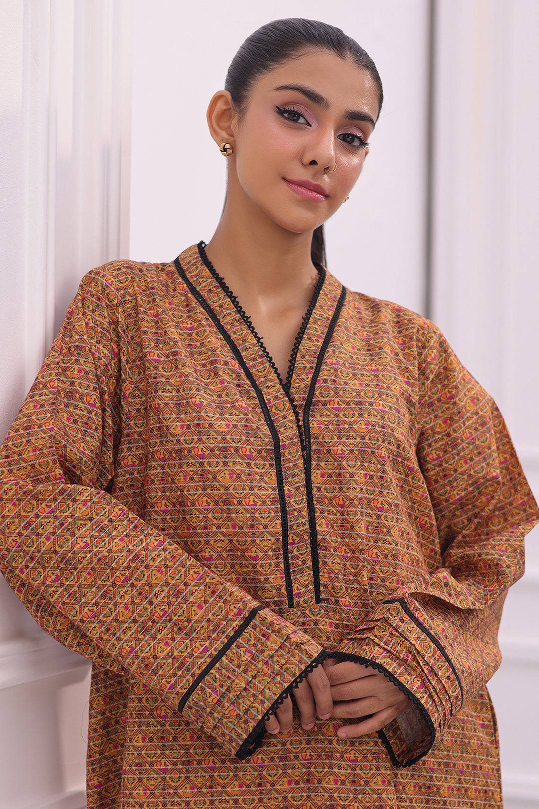 Zellbury | Summer Pret | Kurta Trouser - 2078 by Maria Faisal - Registered Vendor of : Zellbury Women - type : Essential Pret - 100% original wedding dresses