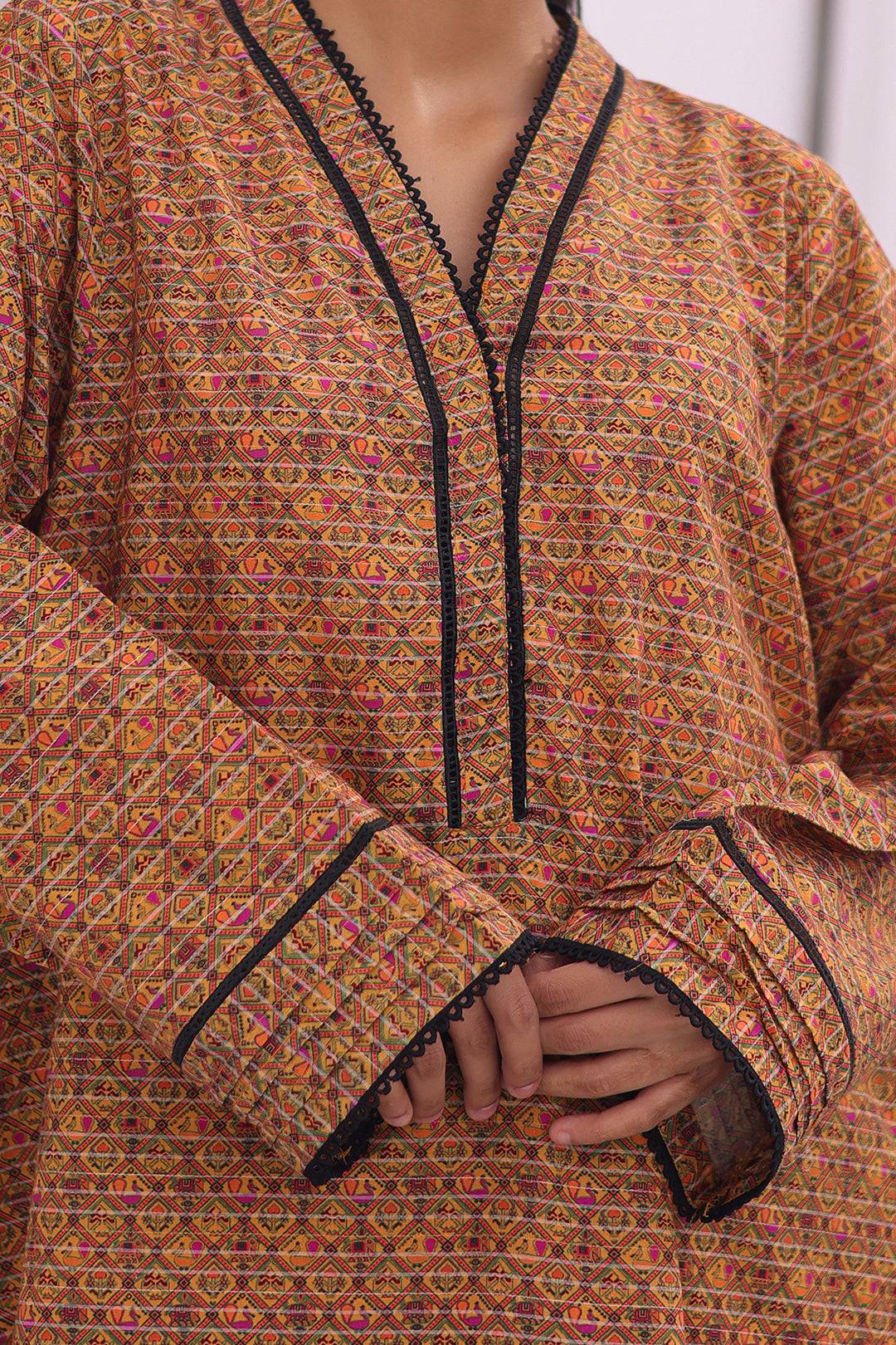 Zellbury | Summer Pret | Kurta Trouser - 2078 by Maria Faisal - Registered Vendor of : Zellbury Women - type : Essential Pret - 100% original wedding dresses