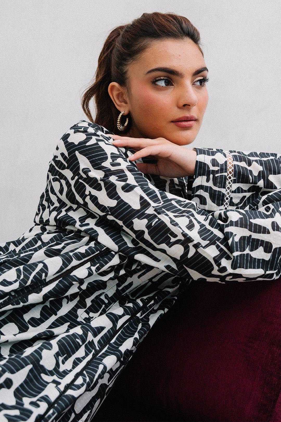 Zellbury | Summer Pret | Kurta Trouser - 2081 by Maria Faisal - Registered Vendor of : Zellbury Women - type : Essential Pret - 100% original wedding dresses