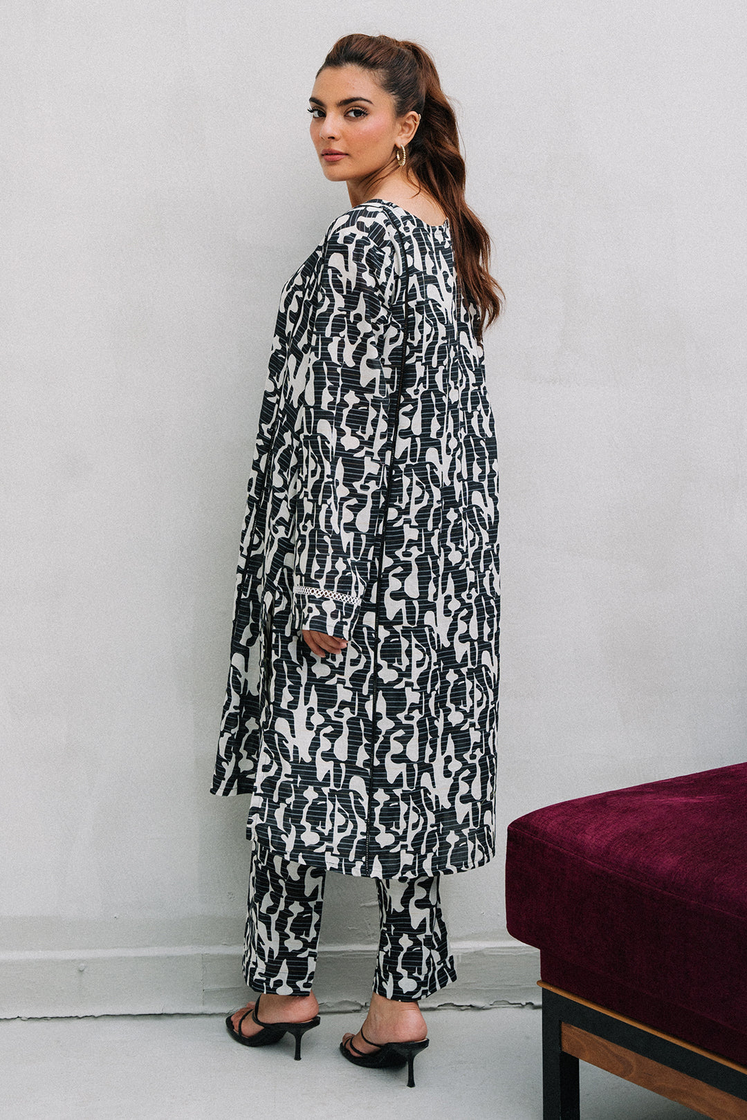 Zellbury | Summer Pret | Kurta Trouser - 2081 by Maria Faisal - Registered Vendor of : Zellbury Women - type : Essential Pret - 100% original wedding dresses