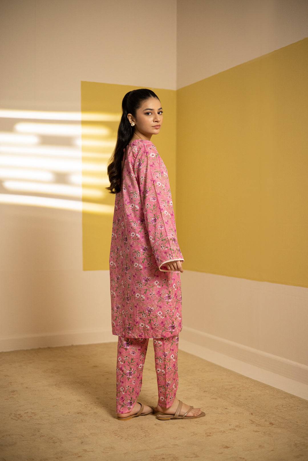 Zellbury | Summer Pret | Kurta Trouser - 2084 by Maria Faisal - Registered Vendor of : Zellbury Women - type : Essential Pret - 100% original wedding dresses