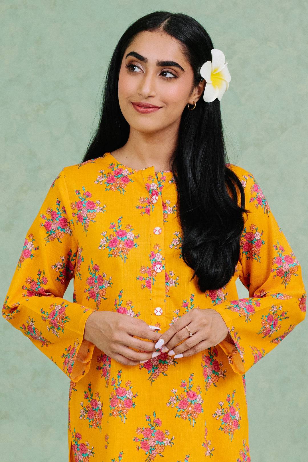 Zellbury | Summer Pret | Kurta Trouser - 2085 by Maria Faisal - Registered Vendor of : Zellbury Women - type : Essential Pret - 100% original wedding dresses