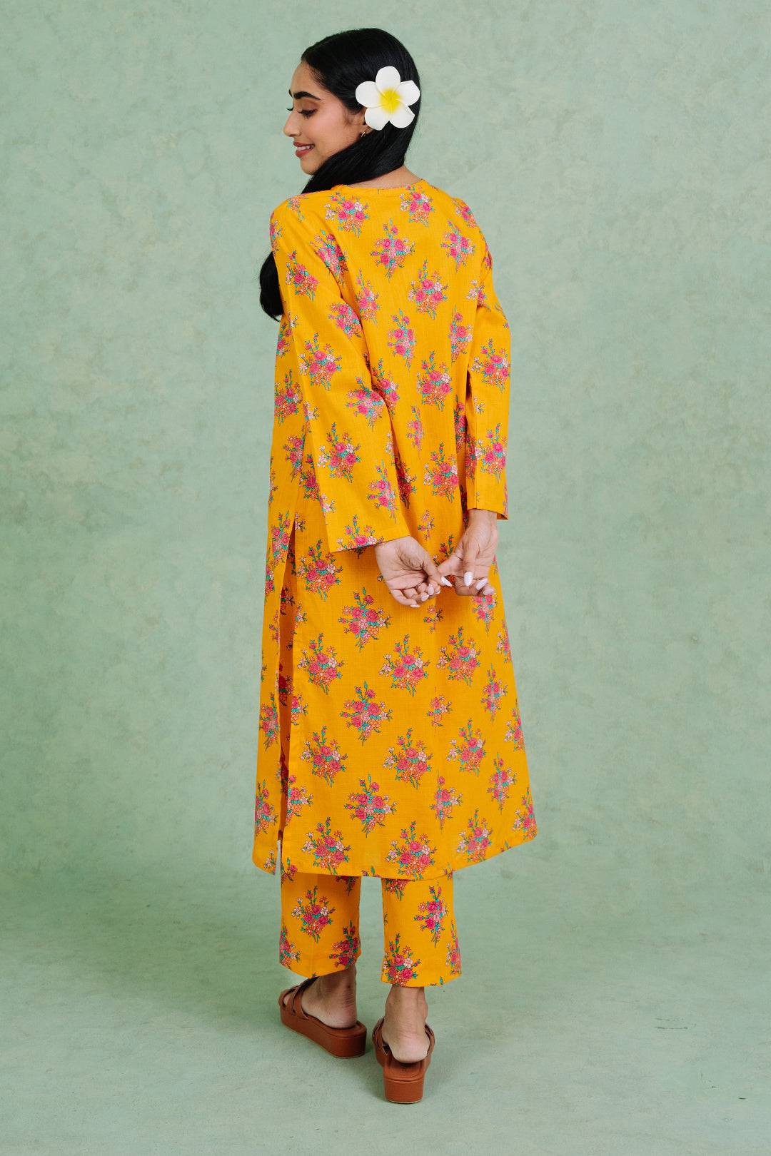 Zellbury | Summer Pret | Kurta Trouser - 2085 by Maria Faisal - Registered Vendor of : Zellbury Women - type : Essential Pret - 100% original wedding dresses
