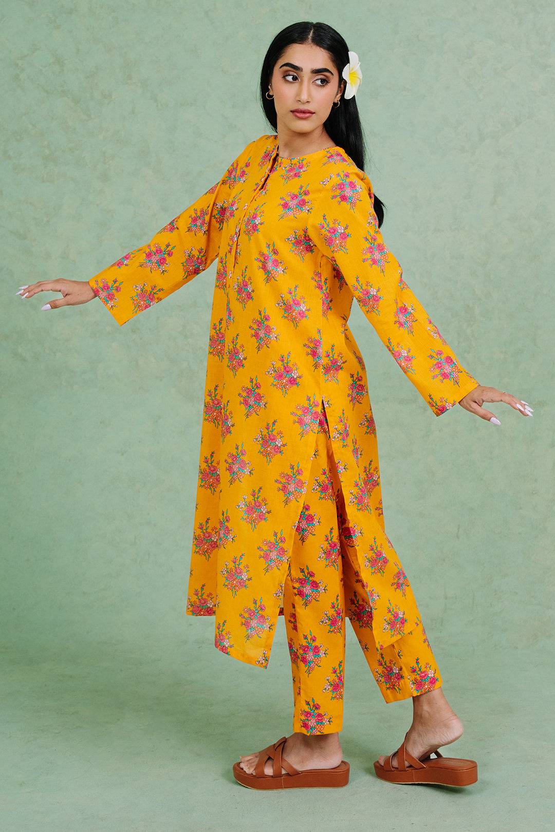 Zellbury | Summer Pret | Kurta Trouser - 2085 by Maria Faisal - Registered Vendor of : Zellbury Women - type : Essential Pret - 100% original wedding dresses