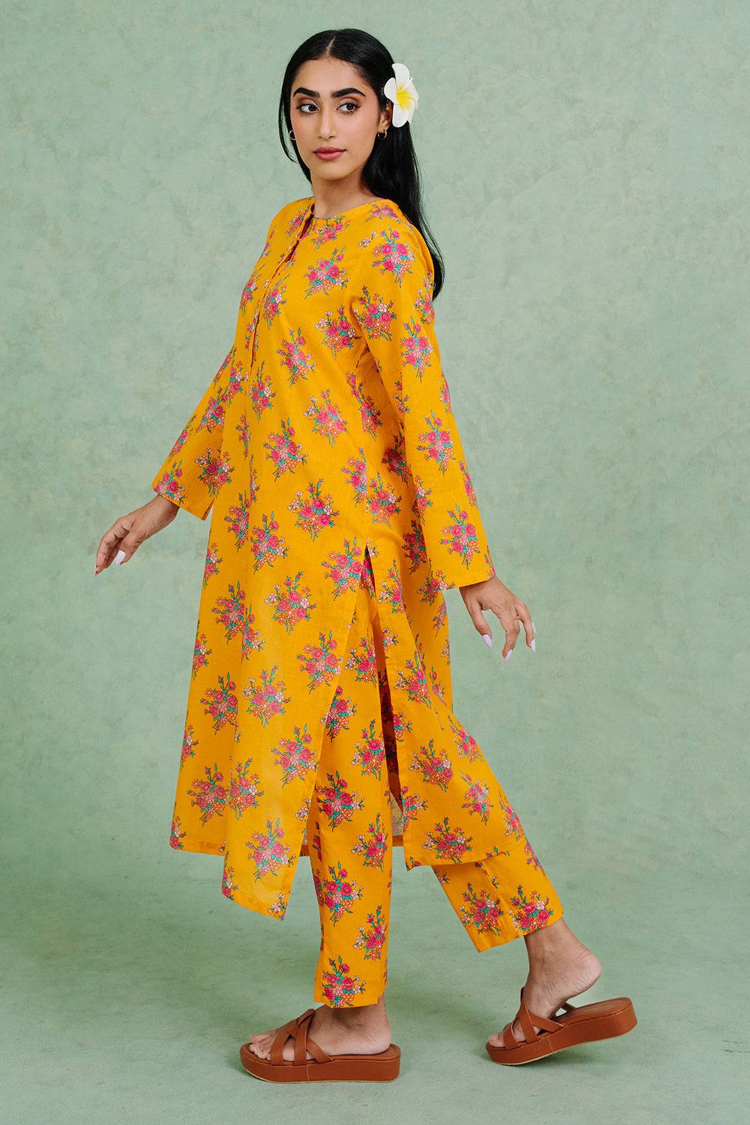 Zellbury | Summer Pret | Kurta Trouser - 2085 by Maria Faisal - Registered Vendor of : Zellbury Women - type : Essential Pret - 100% original wedding dresses