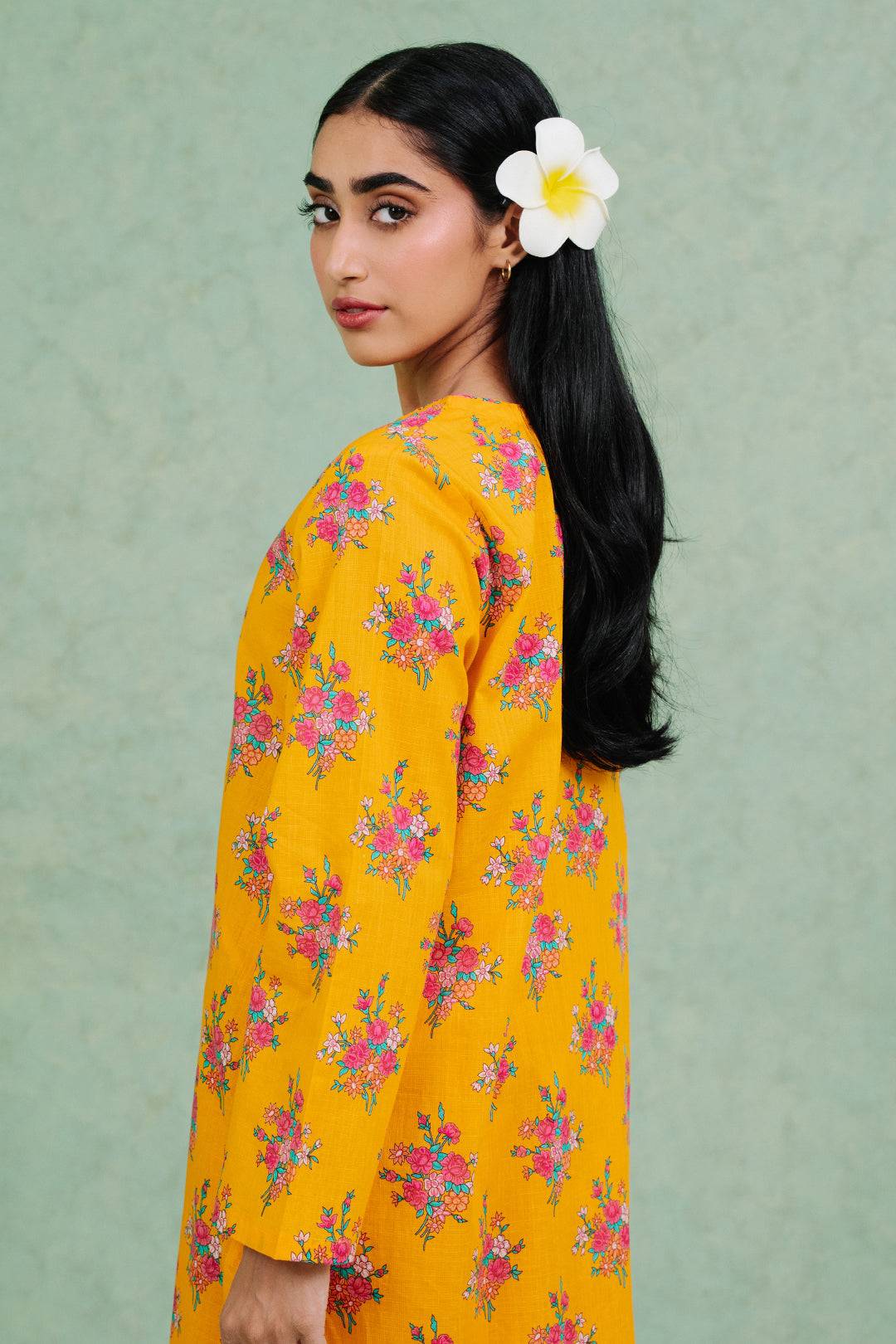 Zellbury | Summer Pret | Kurta Trouser - 2085 by Maria Faisal - Registered Vendor of : Zellbury Women - type : Essential Pret - 100% original wedding dresses