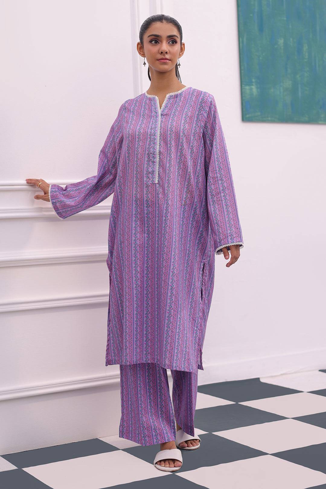 Zellbury | Summer Pret | Kurta Trouser - 2090 by Maria Faisal - Registered Vendor of : Zellbury Women - type : Essential Pret - 100% original wedding dresses