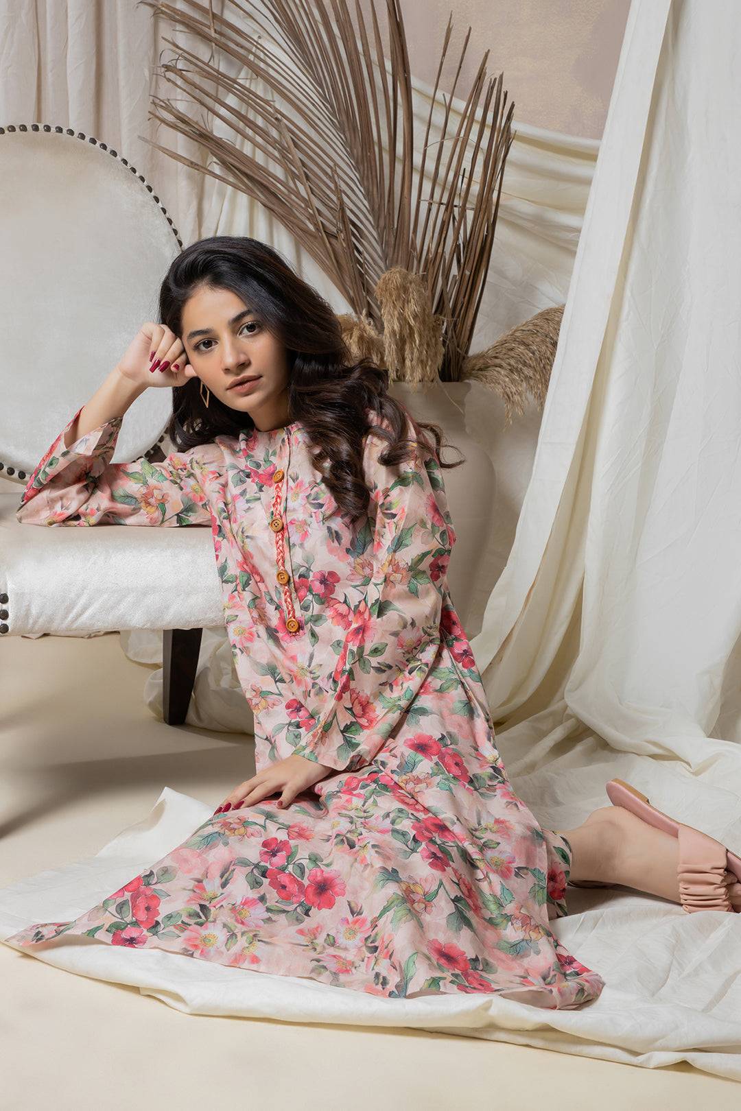 Zellbury | Summer Pret | Kurta Trouser - 2091 by Maria Faisal - Registered Vendor of : Zellbury Women - type : Essential Pret - 100% original wedding dresses