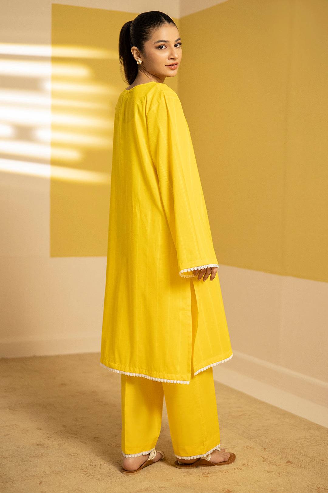Zellbury | Summer Pret | Kurta Trouser - 2093 by Maria Faisal - Registered Vendor of : Zellbury Women - type : Essential Pret - 100% original wedding dresses
