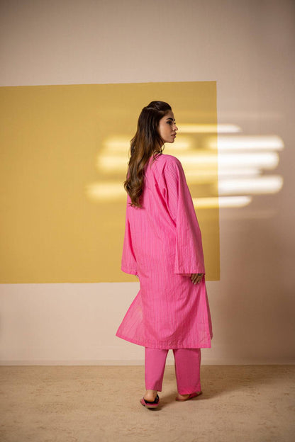 Zellbury | Summer Pret | Embroidered Kurta Trouser - 2094 by Maria Faisal - Registered Vendor of : Zellbury Women - type : Essential Pret - 100% original wedding dresses