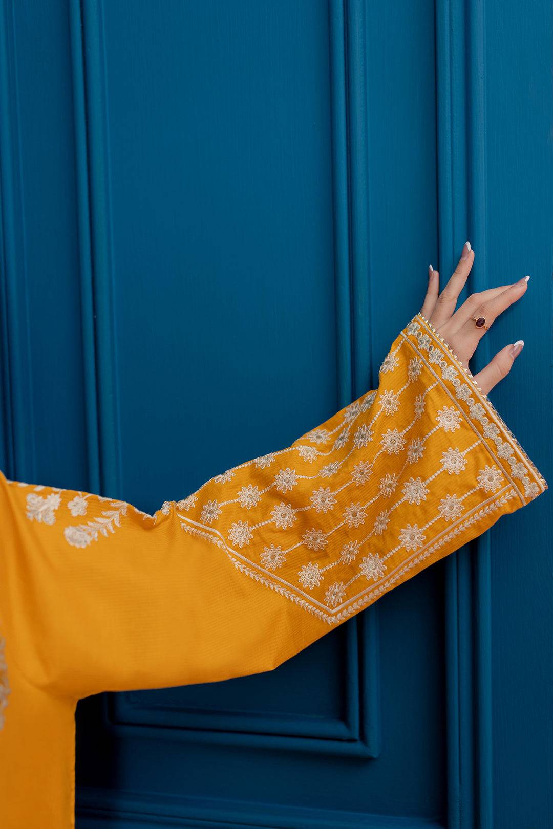 Zellbury | Summer Pret | Embroidered Kurta Trouser - 2122 by Maria Faisal - Registered Vendor of : Zellbury Women - type : Signature Pret - 100% original wedding dresses
