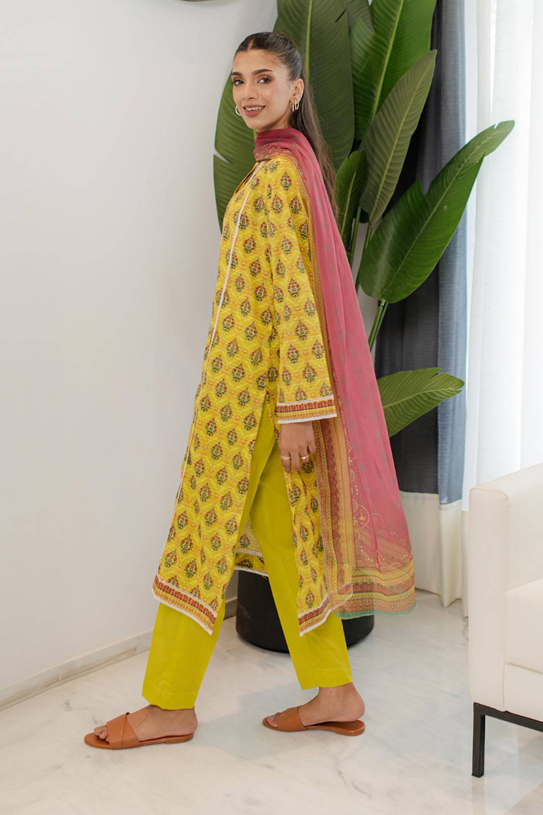 Zellbury | Summer Pret | Kurta Dupatta Trouser - 1746 by Maria Faisal - Registered Vendor of : Zellbury Women - type : Essential Pret - 100% original wedding dresses