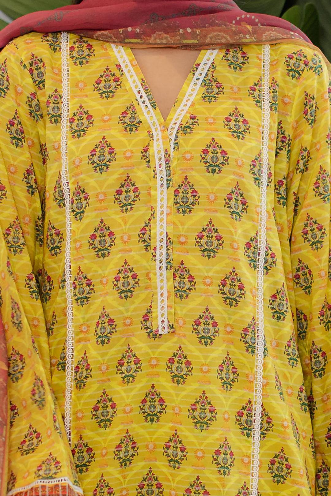 Zellbury | Summer Pret | Kurta Dupatta Trouser - 1746 by Maria Faisal - Registered Vendor of : Zellbury Women - type : Essential Pret - 100% original wedding dresses