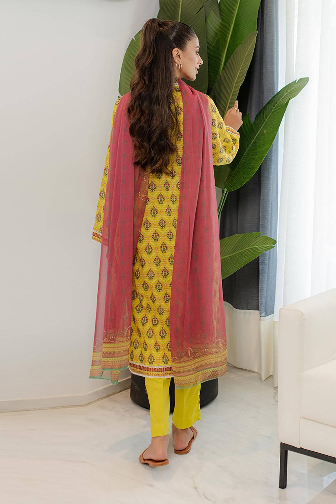 Zellbury | Summer Pret | Kurta Dupatta Trouser - 1746 by Maria Faisal - Registered Vendor of : Zellbury Women - type : Essential Pret - 100% original wedding dresses