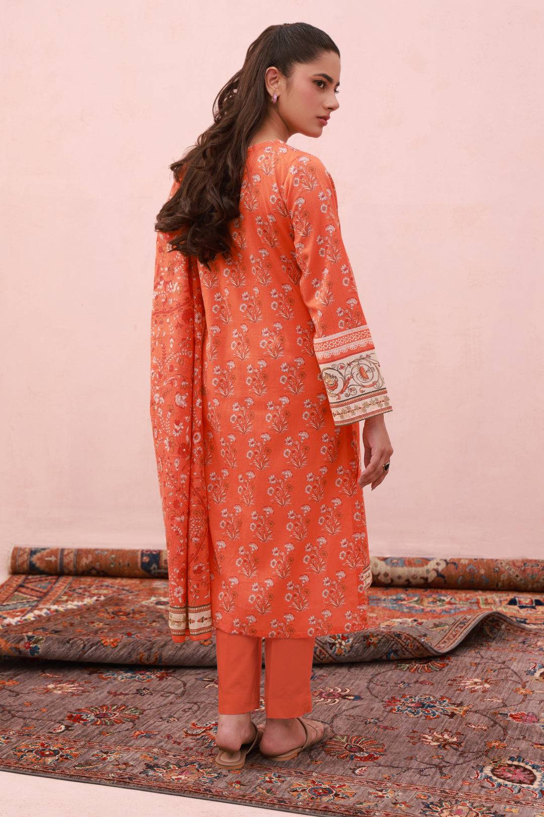 Zellbury | Summer Pret | Embroidered Kurta Dupatta Trouser - 1962 by Maria Faisal - Registered Vendor of : Zellbury Women - type : Essential Pret - 100% original wedding dresses