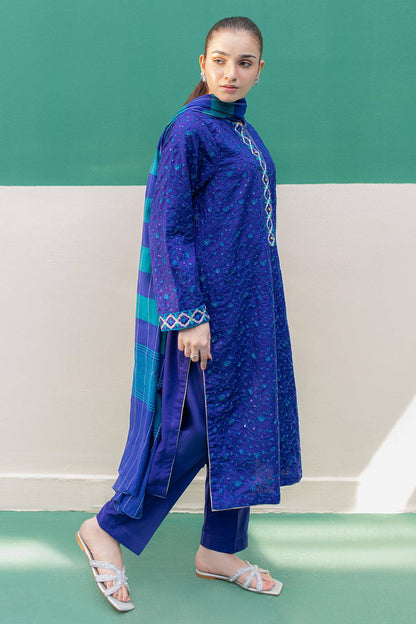 Zellbury | Summer Pret | Embroidered Kurta Dupatta Trouser - 2004 by Maria Faisal - Registered Vendor of : Zellbury Women - type : Signature Pret - 100% original wedding dresses