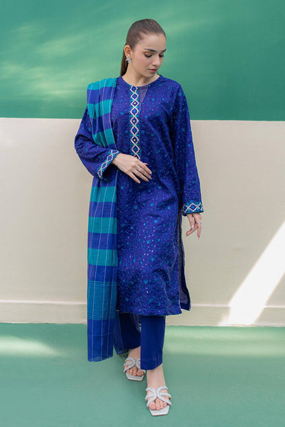 Zellbury | Summer Pret | Embroidered Kurta Dupatta Trouser - 2004 by Maria Faisal - Registered Vendor of : Zellbury Women - type : Signature Pret - 100% original wedding dresses
