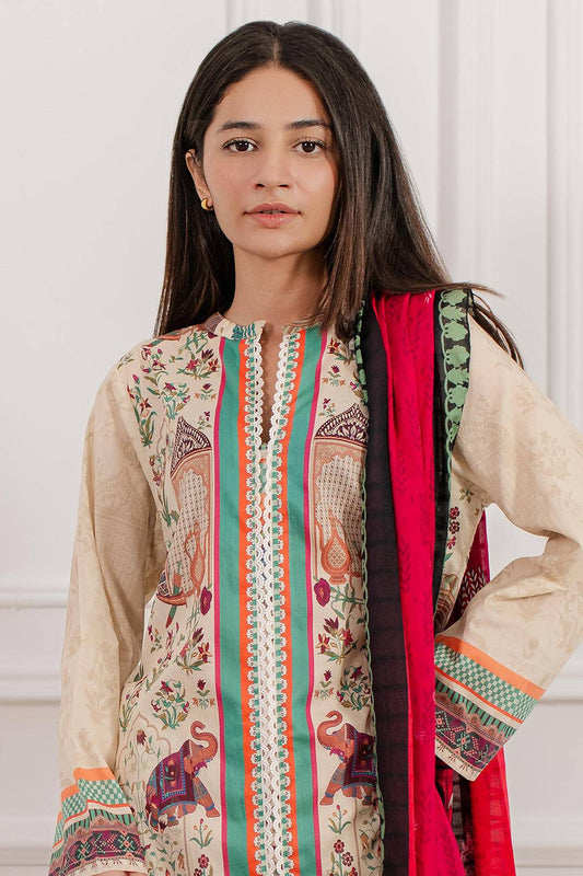 Zellbury | Summer Pret | Kurta Dupatta Trouser - 2098 by Maria Faisal - Registered Vendor of : Zellbury Women - type : Essential Pret - 100% original wedding dresses