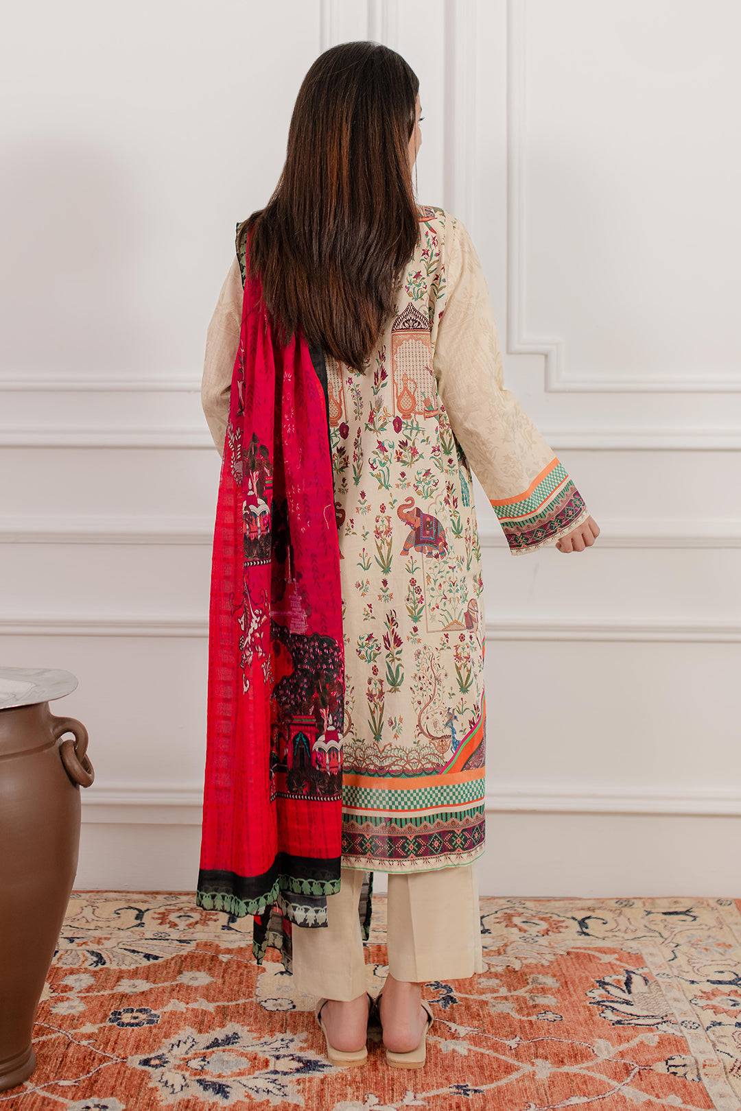 Zellbury | Summer Pret | Kurta Dupatta Trouser - 2098 by Maria Faisal - Registered Vendor of : Zellbury Women - type : Essential Pret - 100% original wedding dresses