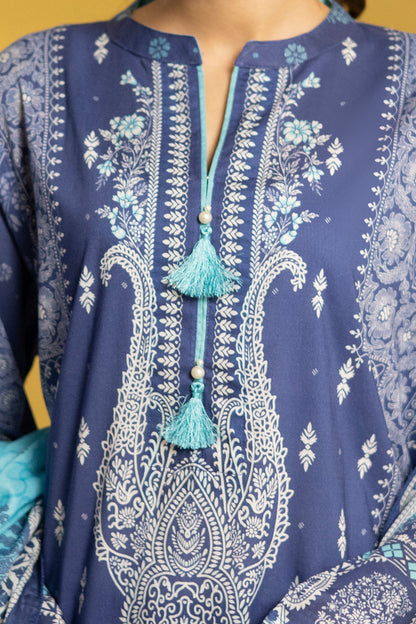 Zellbury | Summer Pret | Kurta Dupatta Trouser - 2102 by Maria Faisal - Registered Vendor of : Zellbury Women - type : Essential Pret - 100% original wedding dresses