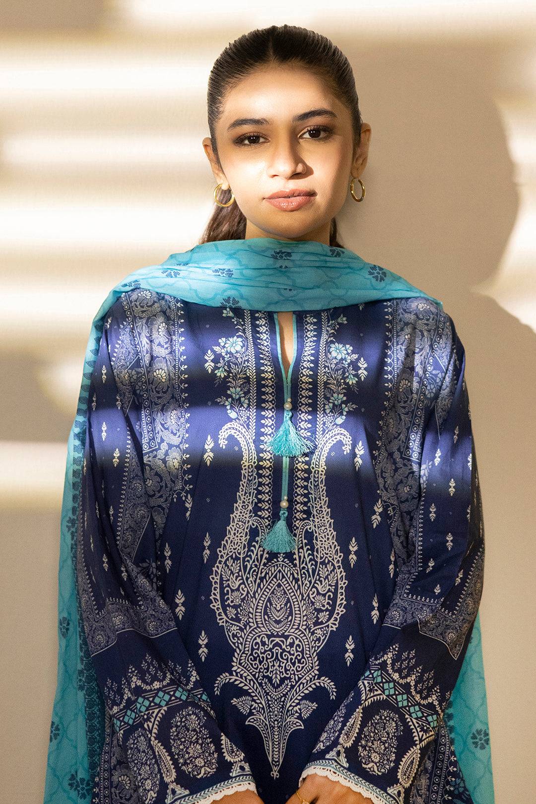 Zellbury | Summer Pret | Kurta Dupatta Trouser - 2102 by Maria Faisal - Registered Vendor of : Zellbury Women - type : Essential Pret - 100% original wedding dresses