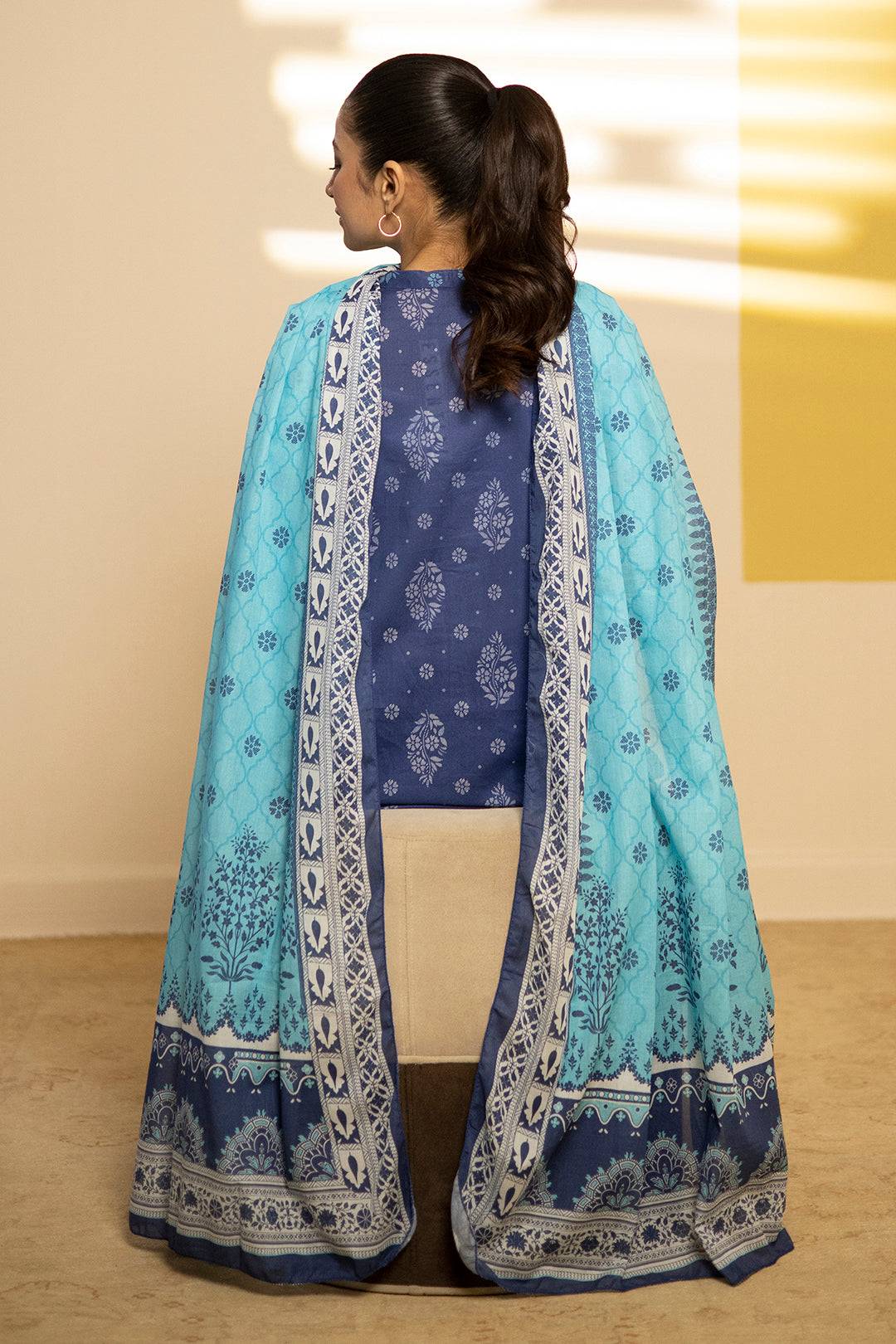 Zellbury | Summer Pret | Kurta Dupatta Trouser - 2102 by Maria Faisal - Registered Vendor of : Zellbury Women - type : Essential Pret - 100% original wedding dresses