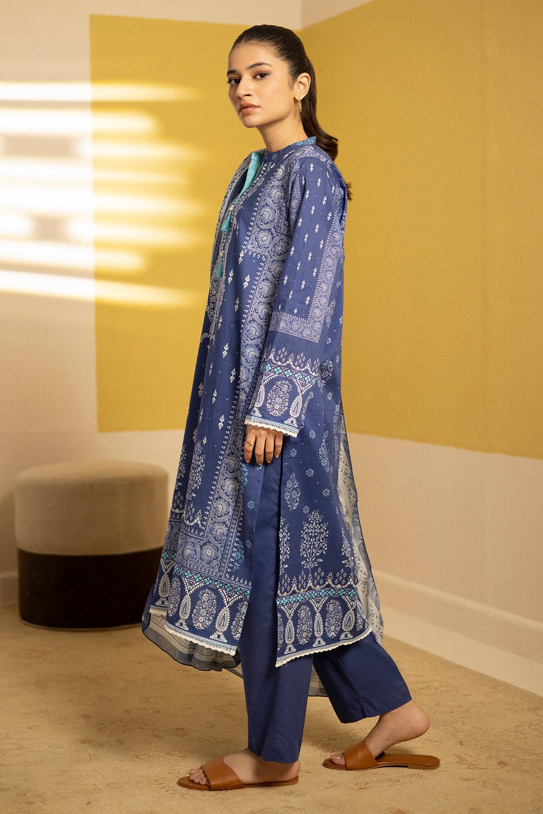 Zellbury | Summer Pret | Kurta Dupatta Trouser - 2102 by Maria Faisal - Registered Vendor of : Zellbury Women - type : Essential Pret - 100% original wedding dresses