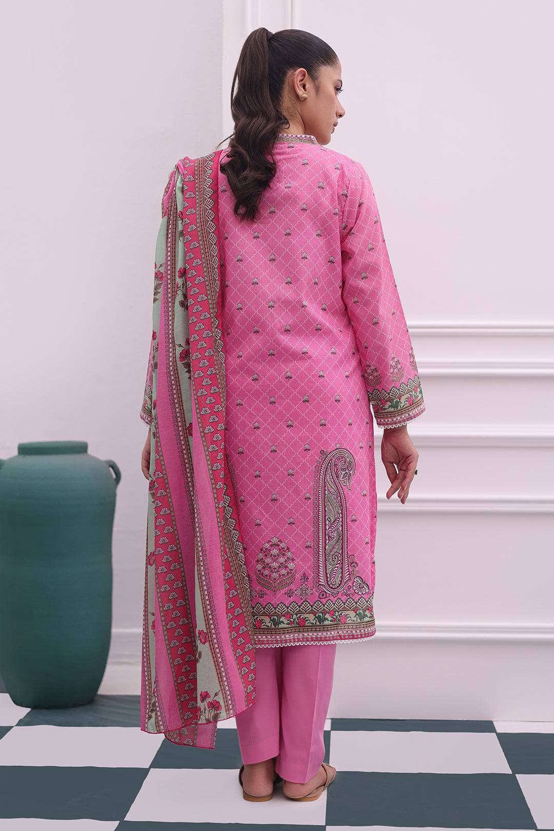 Zellbury | Summer Pret | Kurta Dupatta Trouser - 2106 by Maria Faisal - Registered Vendor of : Zellbury Women - type : Essential Pret - 100% original wedding dresses