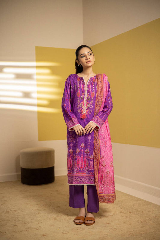 Zellbury | Summer Pret | Kurta Dupatta Trouser - 2110 by Maria Faisal - Registered Vendor of : Zellbury Women - type : Essential Pret - 100% original wedding dresses
