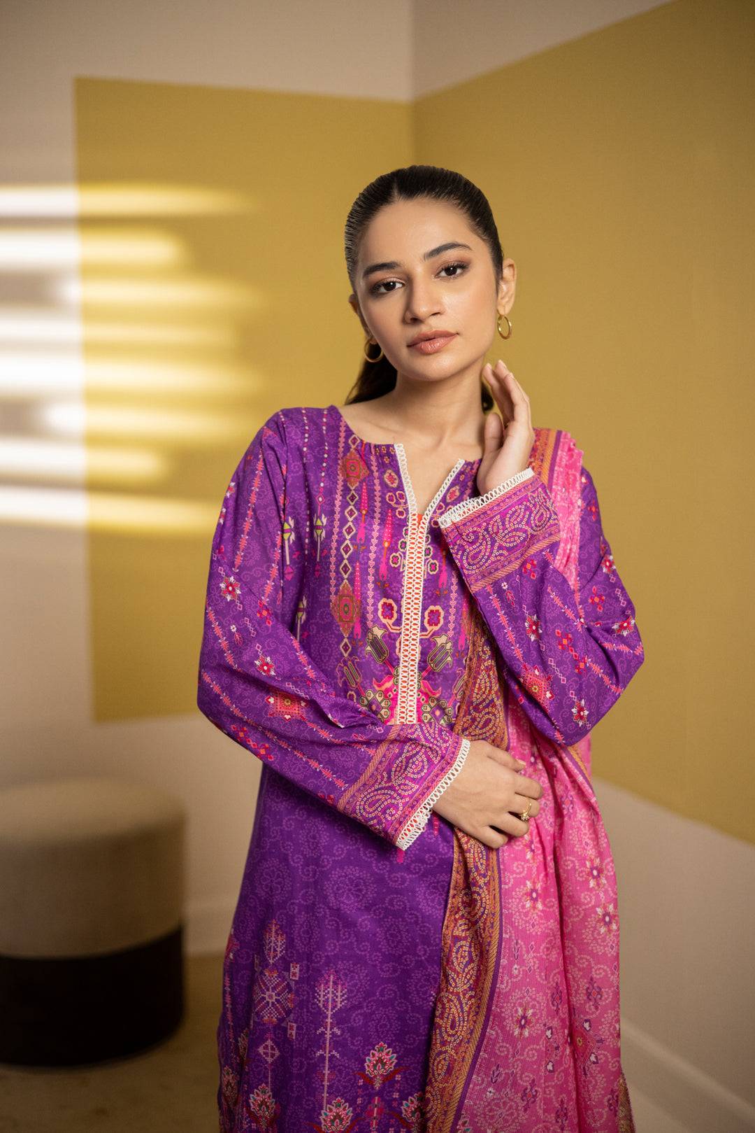 Zellbury | Summer Pret | Kurta Dupatta Trouser - 2110 by Maria Faisal - Registered Vendor of : Zellbury Women - type : Essential Pret - 100% original wedding dresses