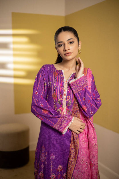 Zellbury | Summer Pret | Kurta Dupatta Trouser - 2110 by Maria Faisal - Registered Vendor of : Zellbury Women - type : Essential Pret - 100% original wedding dresses