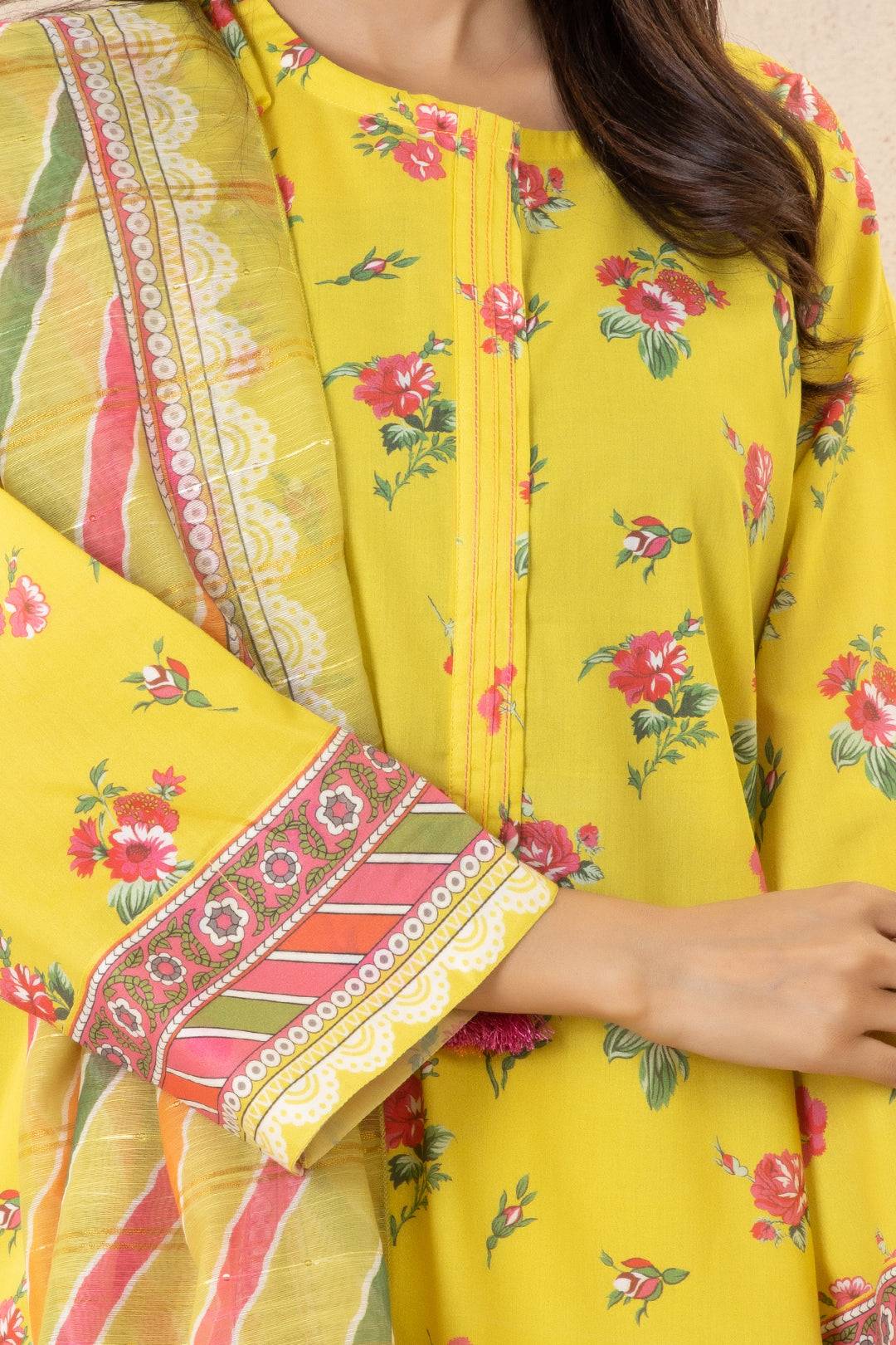 Zellbury | Summer Pret | Kurta Dupatta Trouser - 2111 by Maria Faisal - Registered Vendor of : Zellbury Women - type : Essential Pret - 100% original wedding dresses