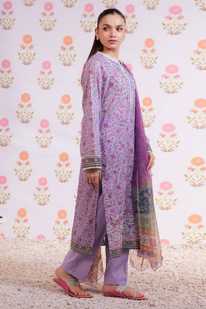 Zellbury | Summer Pret | Embroidered Kurta Dupatta Trouser - 2112 by Maria Faisal - Registered Vendor of : Zellbury Women - type : Essential Pret - 100% original wedding dresses