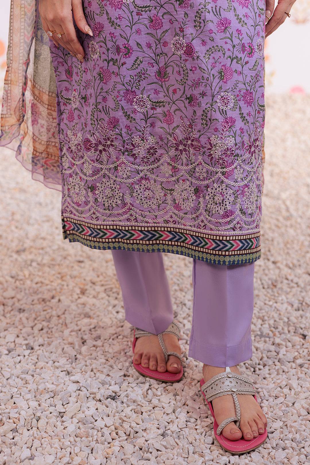 Zellbury | Summer Pret | Embroidered Kurta Dupatta Trouser - 2112 by Maria Faisal - Registered Vendor of : Zellbury Women - type : Essential Pret - 100% original wedding dresses