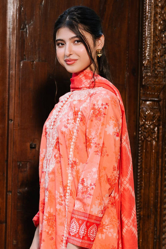 Zellbury | Summer Pret | Embroidered Kurta Dupatta Trouser - 2115 by Maria Faisal - Registered Vendor of : Zellbury Women - type : Essential Pret - 100% original wedding dresses