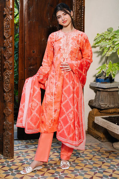 Zellbury | Summer Pret | Embroidered Kurta Dupatta Trouser - 2115 by Maria Faisal - Registered Vendor of : Zellbury Women - type : Essential Pret - 100% original wedding dresses