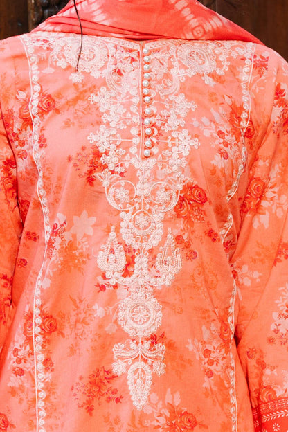 Zellbury | Summer Pret | Embroidered Kurta Dupatta Trouser - 2115 by Maria Faisal - Registered Vendor of : Zellbury Women - type : Essential Pret - 100% original wedding dresses