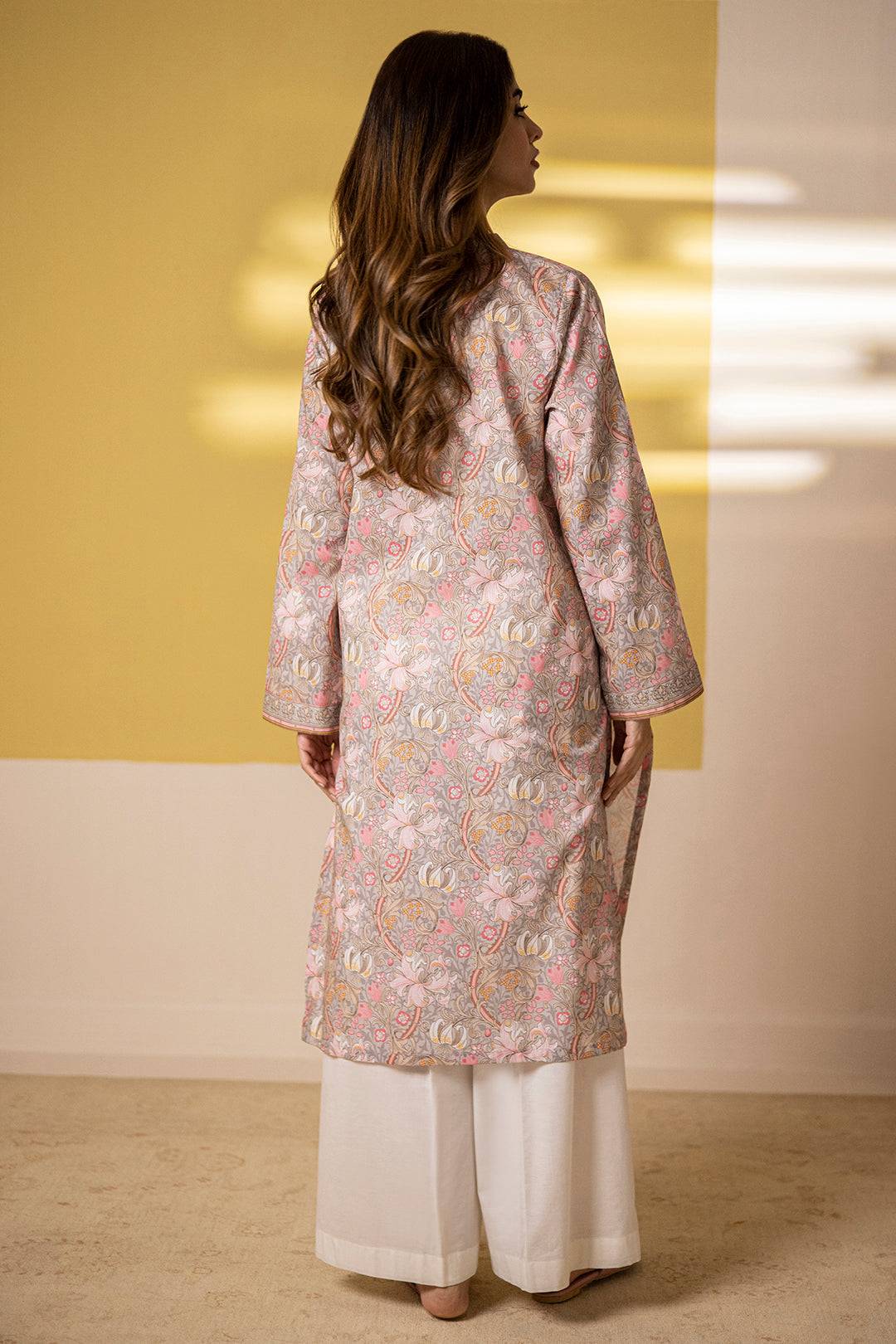 Zellbury | Summer Pret | Kurta - 1404 by Maria Faisal - Registered Vendor of : Zellbury Women - type : Essential Pret - 100% original wedding dresses