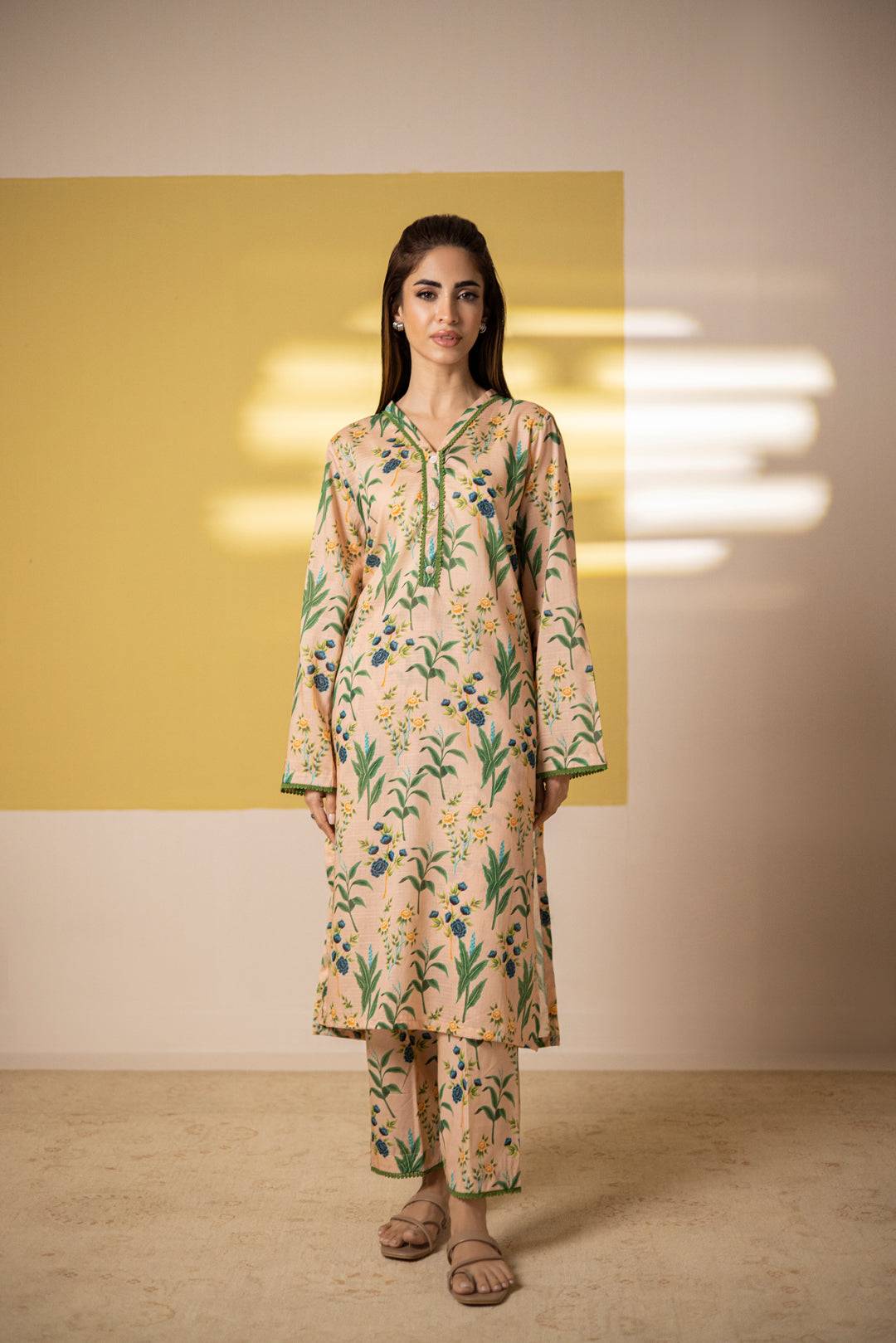Zellbury | Summer Pret | Kurta Trouser - 1443 by Maria Faisal - Registered Vendor of : Zellbury Women - type : Essential Pret - 100% original wedding dresses