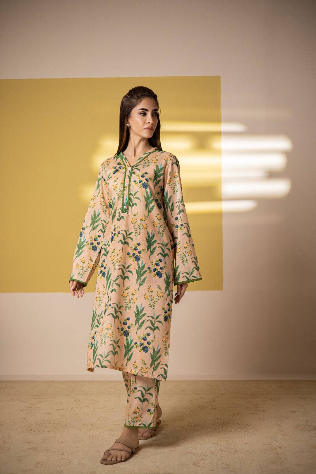 Zellbury | Summer Pret | Kurta Trouser - 1443 by Maria Faisal - Registered Vendor of : Zellbury Women - type : Essential Pret - 100% original wedding dresses