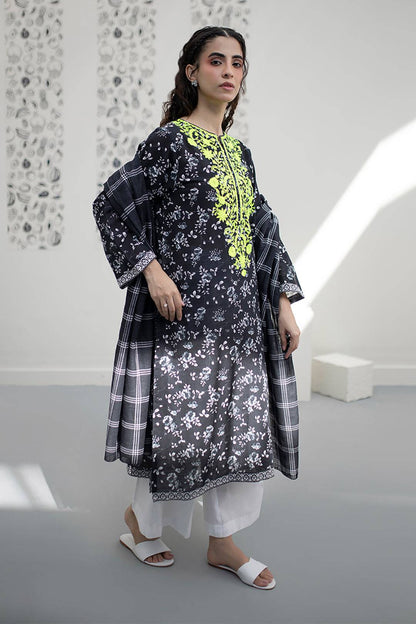 Zellbury | Winter Pret | Embroidered Kurta Dupatta - 1525 by Maria Faisal - Registered Vendor of : Zellbury Women - type : Essential Pret - 100% original wedding dresses