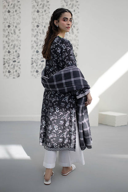 Zellbury | Winter Pret | Embroidered Kurta Dupatta - 1525 by Maria Faisal - Registered Vendor of : Zellbury Women - type : Essential Pret - 100% original wedding dresses