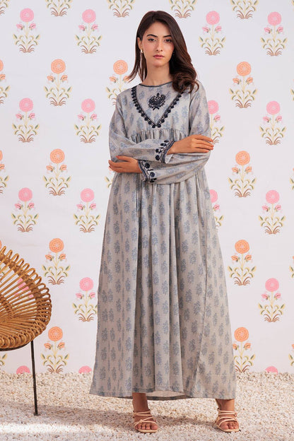 Zellbury | Winter Pret | Embroidered Kurta - 2909 by Maria Faisal - Registered Vendor of : Zellbury Women - type : Essential Pret - 100% original wedding dresses