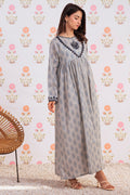 Zellbury | Winter Pret | Embroidered Kurta - 2909 - Designer Dress with Intricate embroidery and embellishments. Shop elegent wedding dress at Maria Faisal.