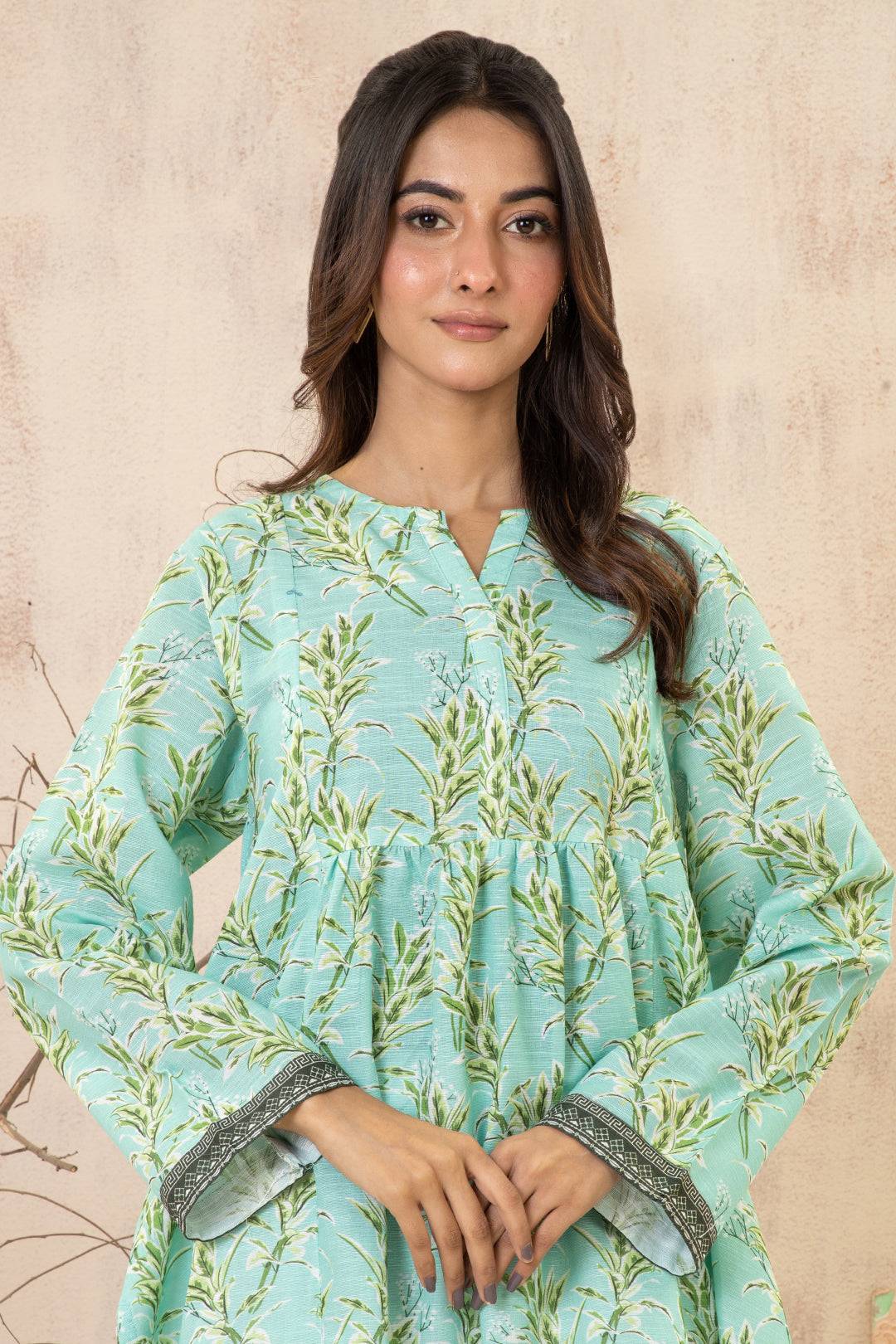 Zellbury | Winter Pret | Kurta - 2911 by Maria Faisal - Registered Vendor of : Zellbury Women - type : Essential Pret - 100% original wedding dresses