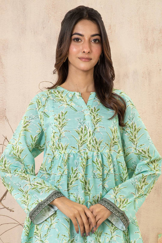 Zellbury | Winter Pret | Kurta - 2911 by Maria Faisal - Registered Vendor of : Zellbury Women - type : Essential Pret - 100% original wedding dresses